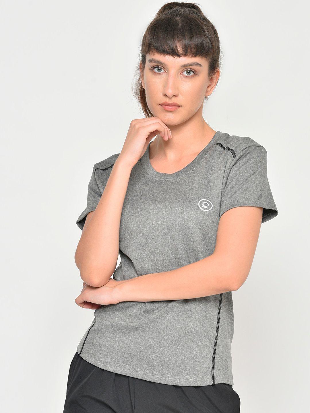 chkokko-women-grey-melange-training-or-gym-t-shirt
