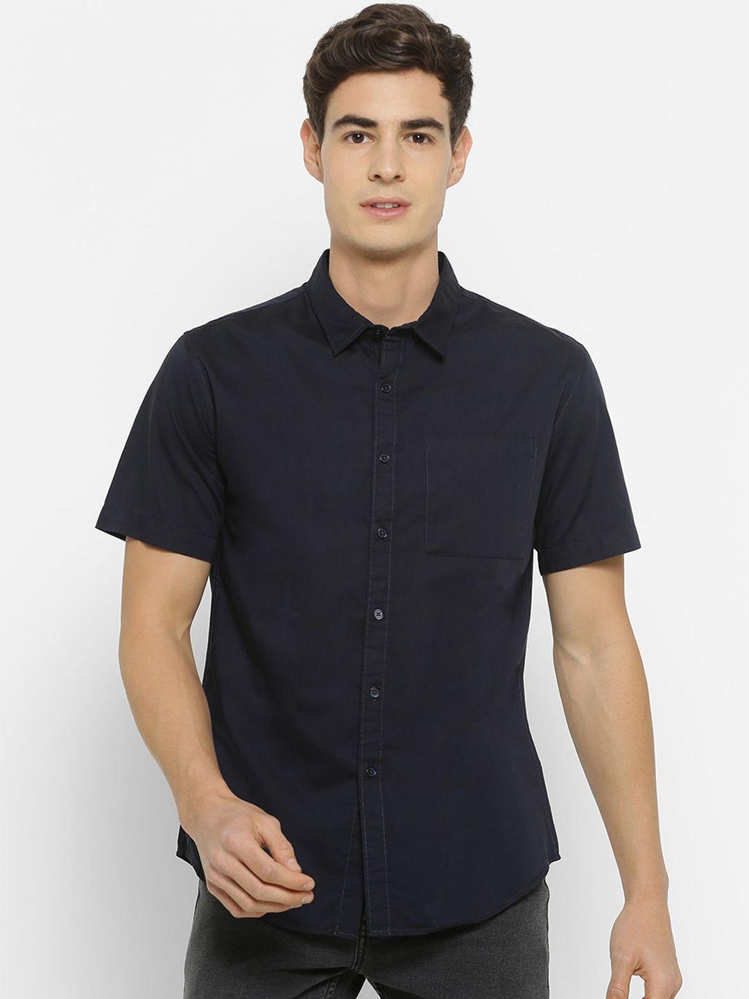 forever-21-men-navy-blue-slim-fit-solid-casual-shirt