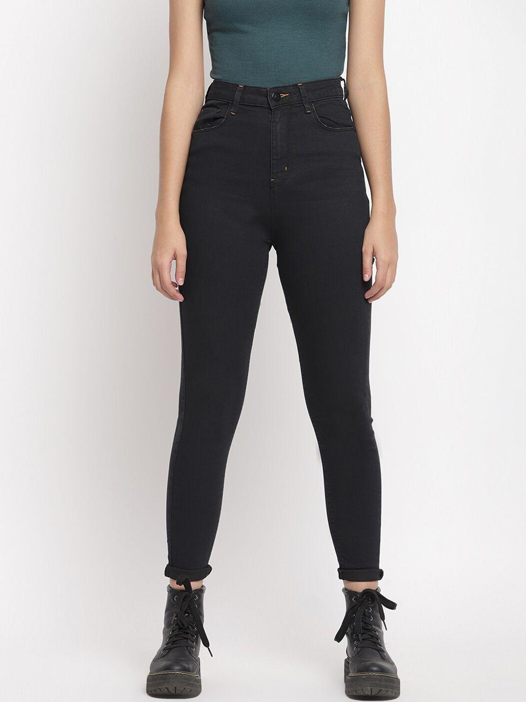 belliskey-women-black-super-skinny-fit-high-rise-clean-look-jeans