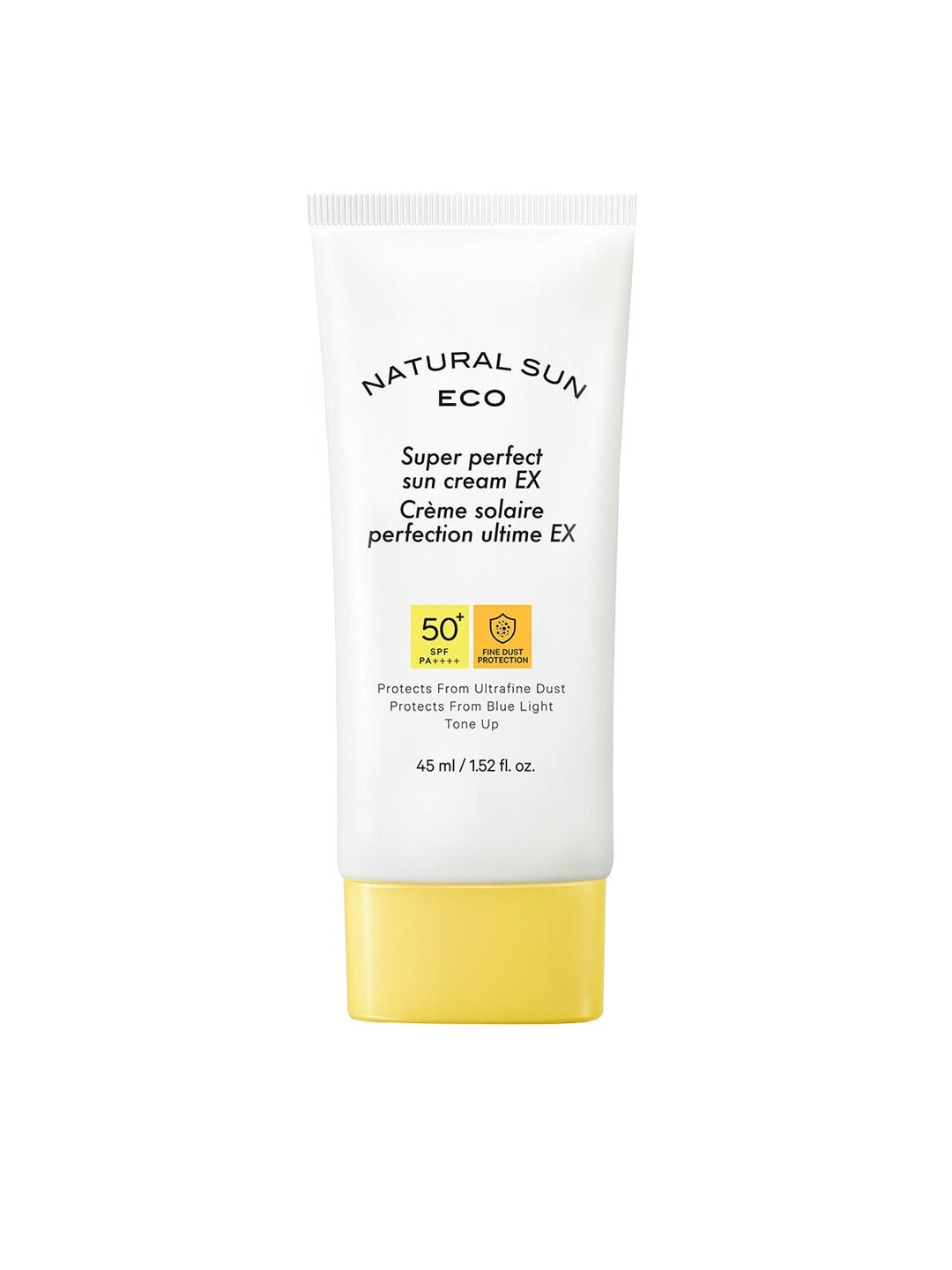 The Face Shop Unisex Natural Sun Eco Super Perfect Sun Cream EX 45 ml