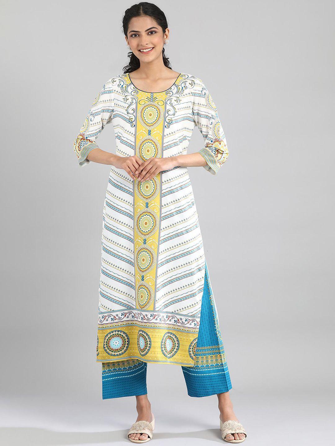 aurelia-women-white-&-turquoise-blue-ethnic-motifs-printed-kurta