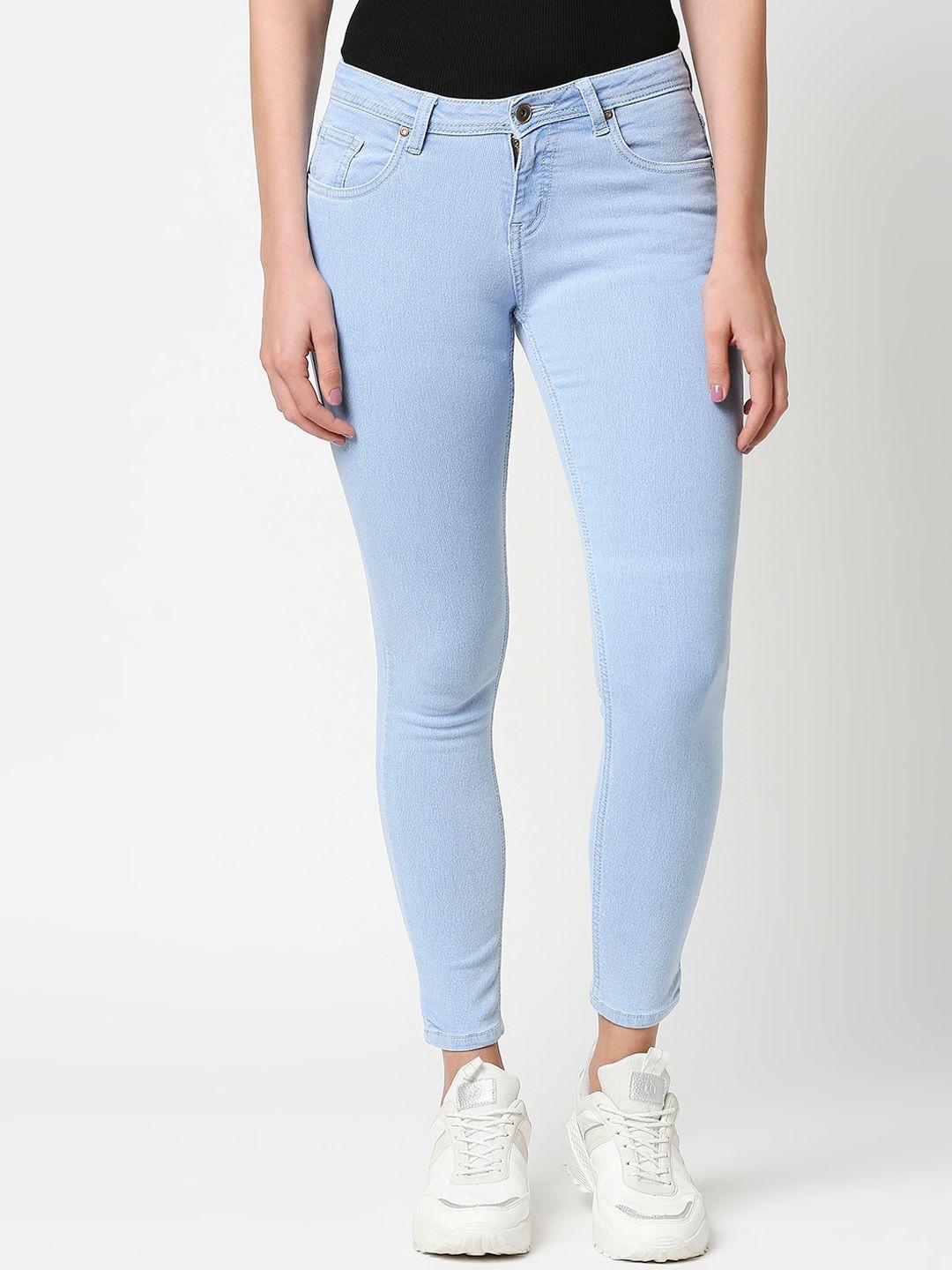high-star-women-blue-slim-fit-jeans
