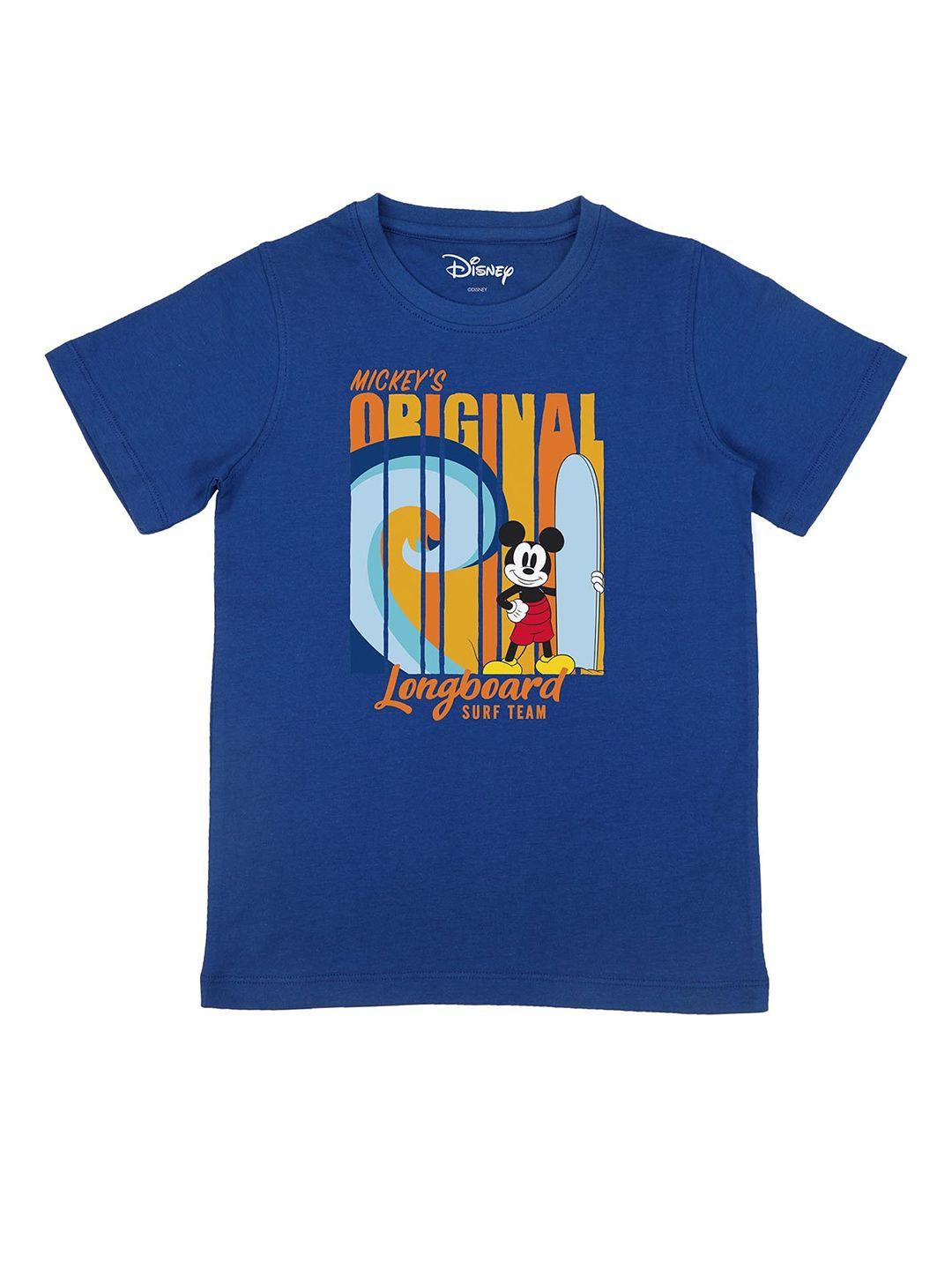 disney-by-wear-your-mind-boys-blue-printed-t-shirt