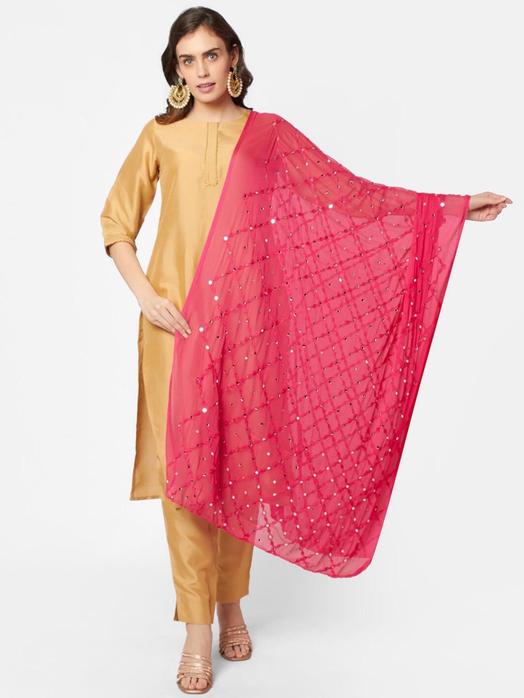 dupatta-bazaar-pink-ethnic-motifs-embroidered-dupatta-with-mirror-work