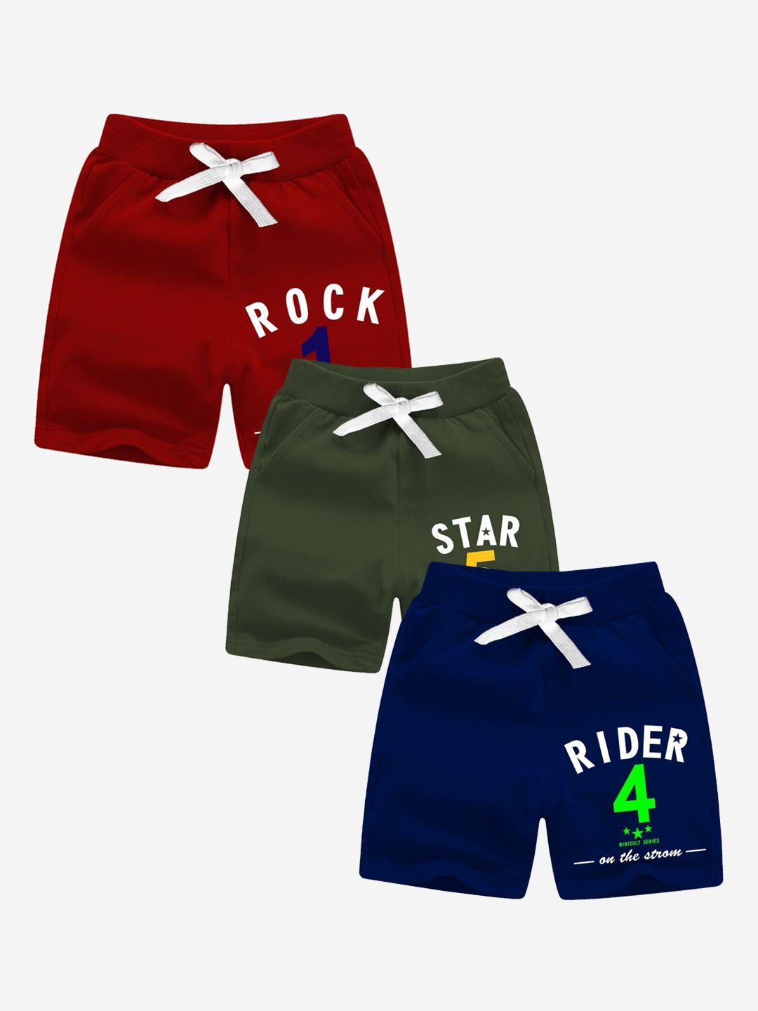 x2o-boys-pack-of-3-printed-mid-rise-regular-shorts
