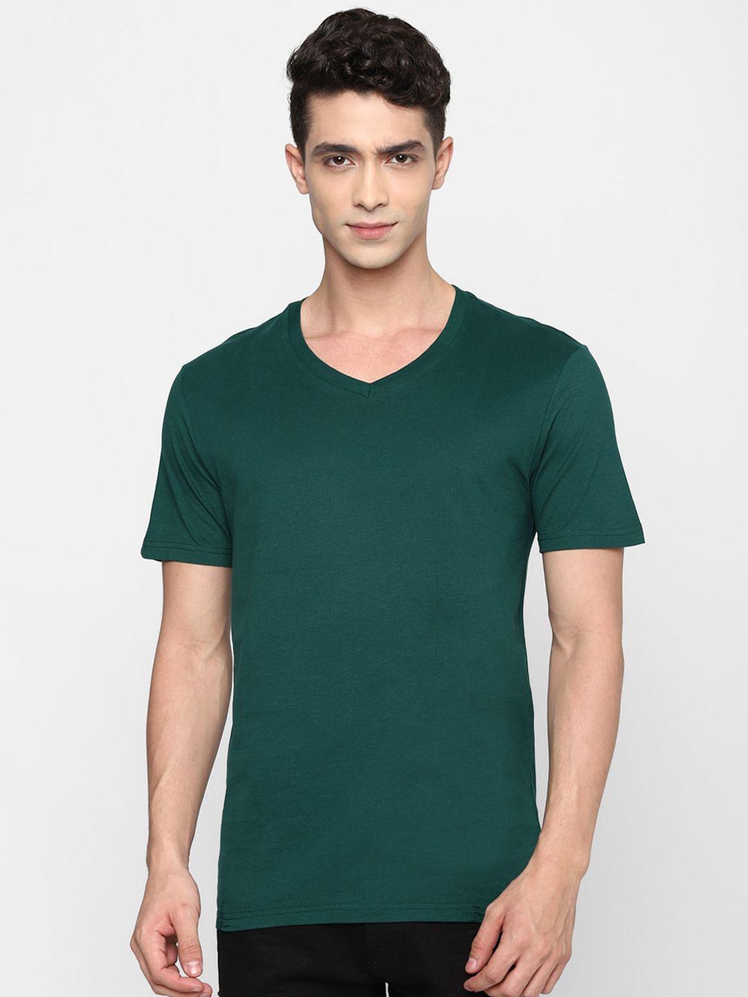 forever-21-men-green-v-neck-t-shirt