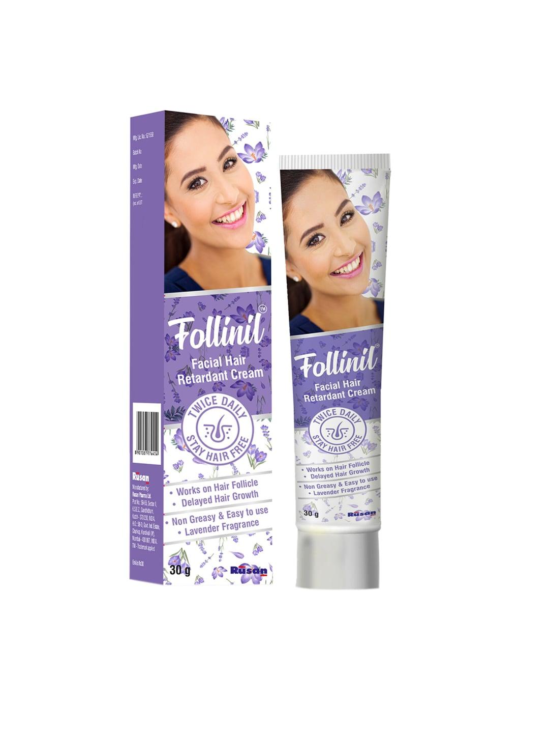 Follinil Facial Hair Growth Retardant Cream 30GM