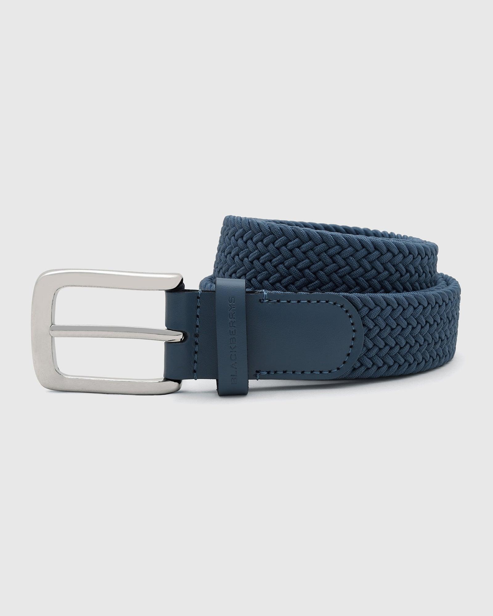 elastic-blue-textured-belt---salyer
