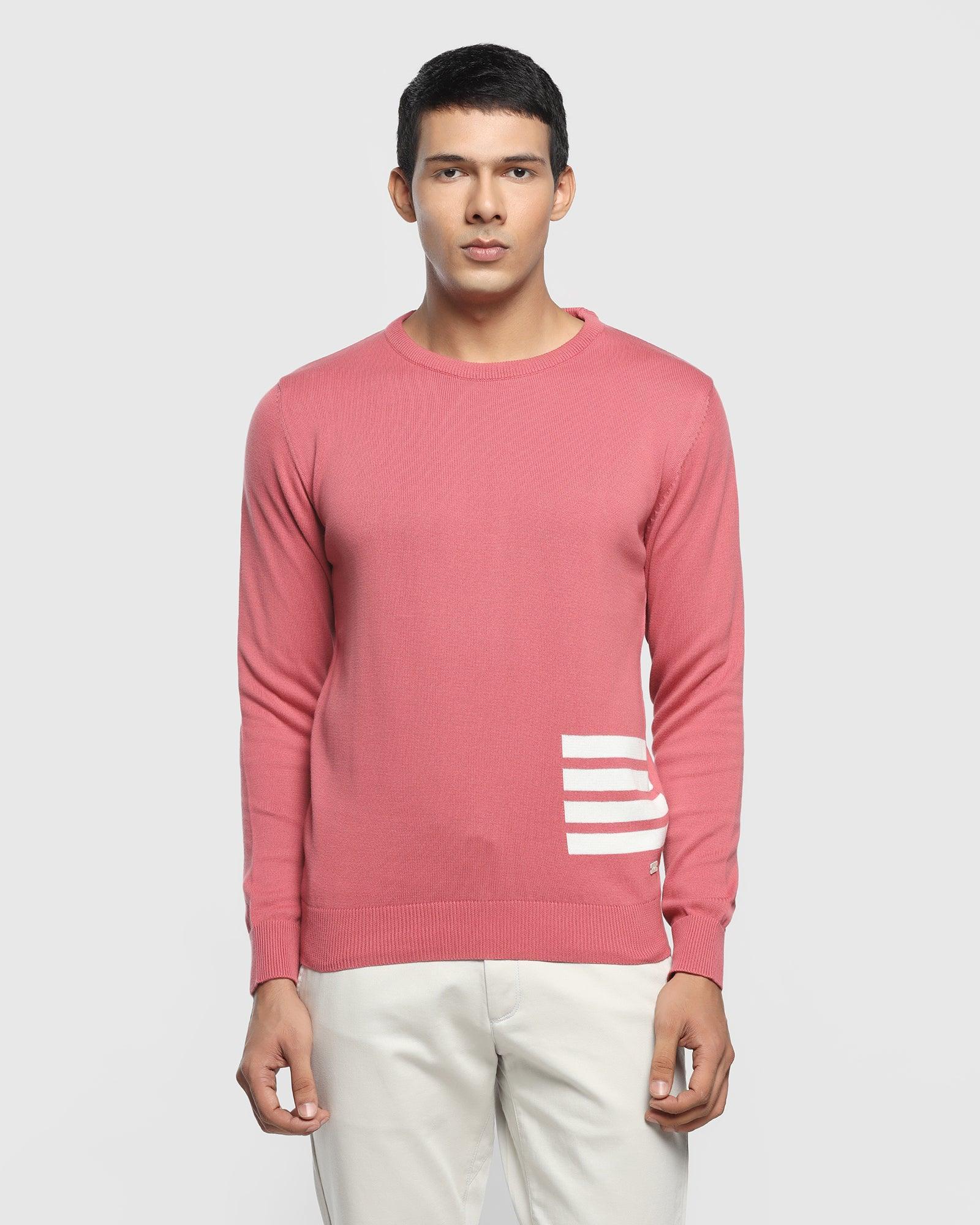 crew-neck-dusty-pink-solid-sweater---riddle