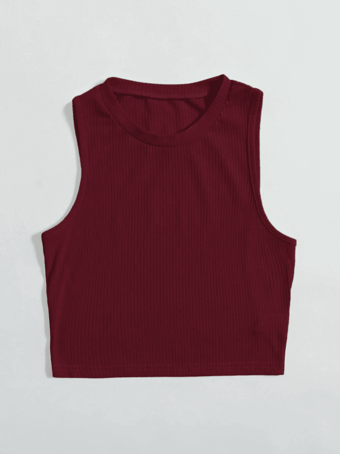ribbed-cropped-maroon-top