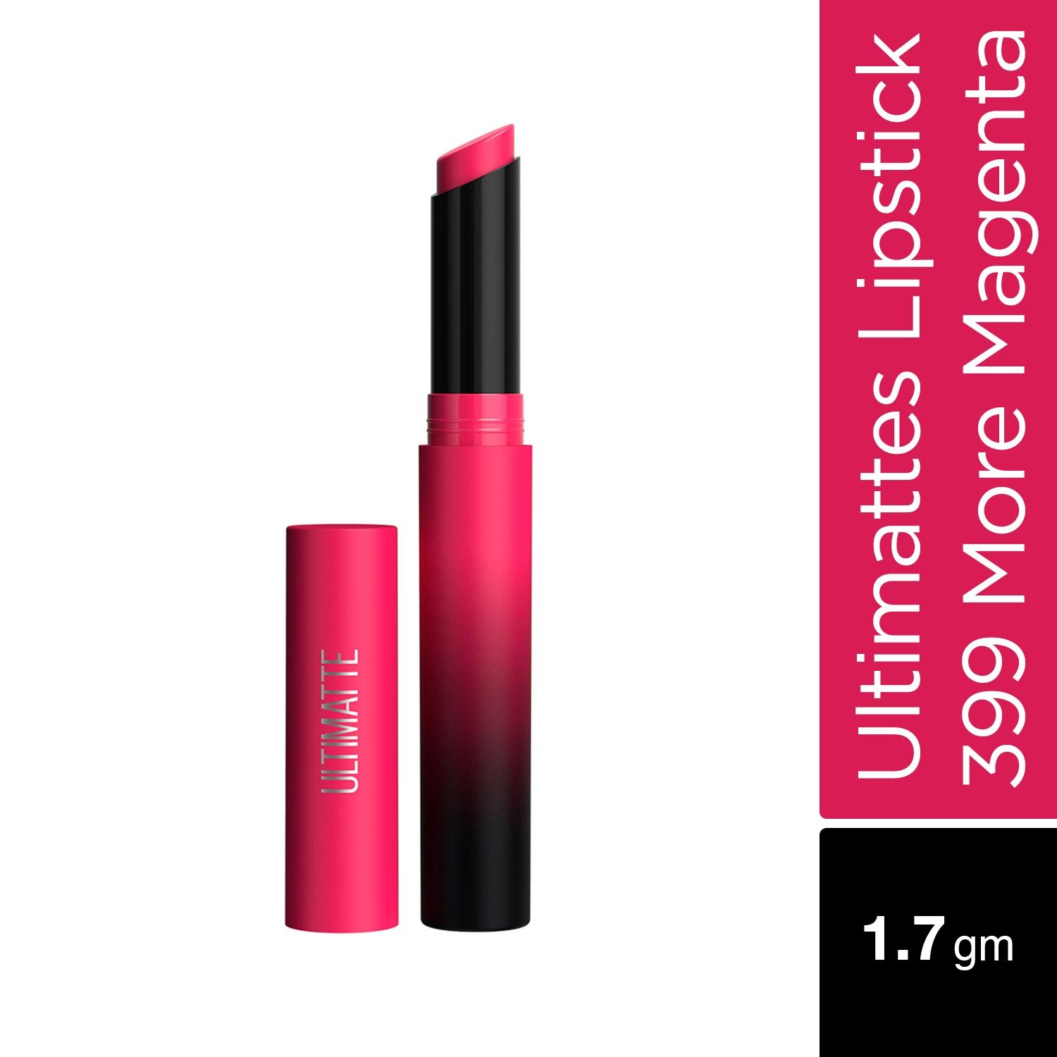 Maybelline New York Color Sensational Ultimattes Lipstick - More Magenta (1.7g)