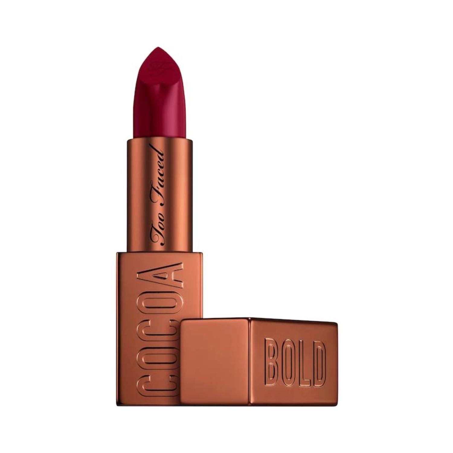 too-faced-cocoa-bold-em-power-cream-lipstick---triple-fudge-(3.3g)