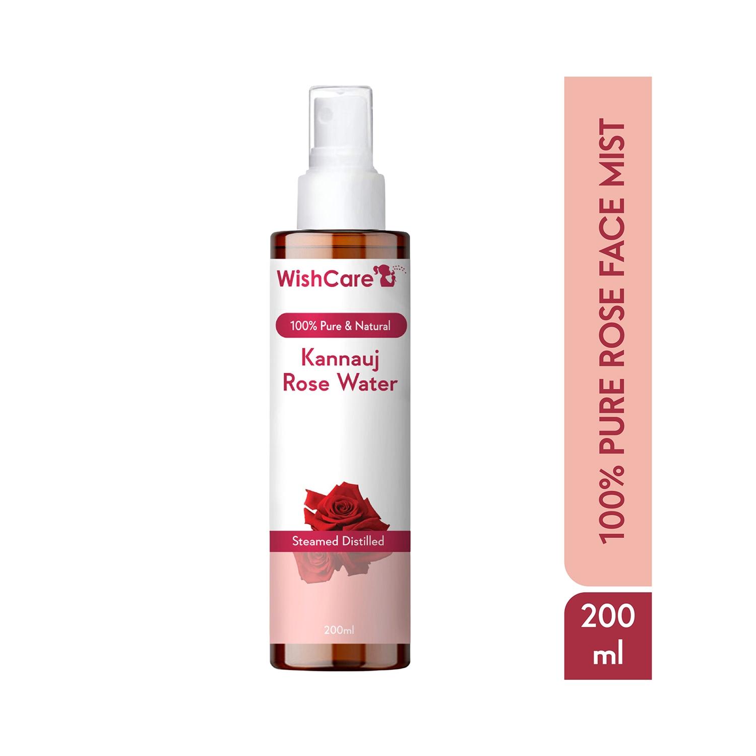 Wishcare Pure & Natural Kannauj Rose Water Toner (200ml)
