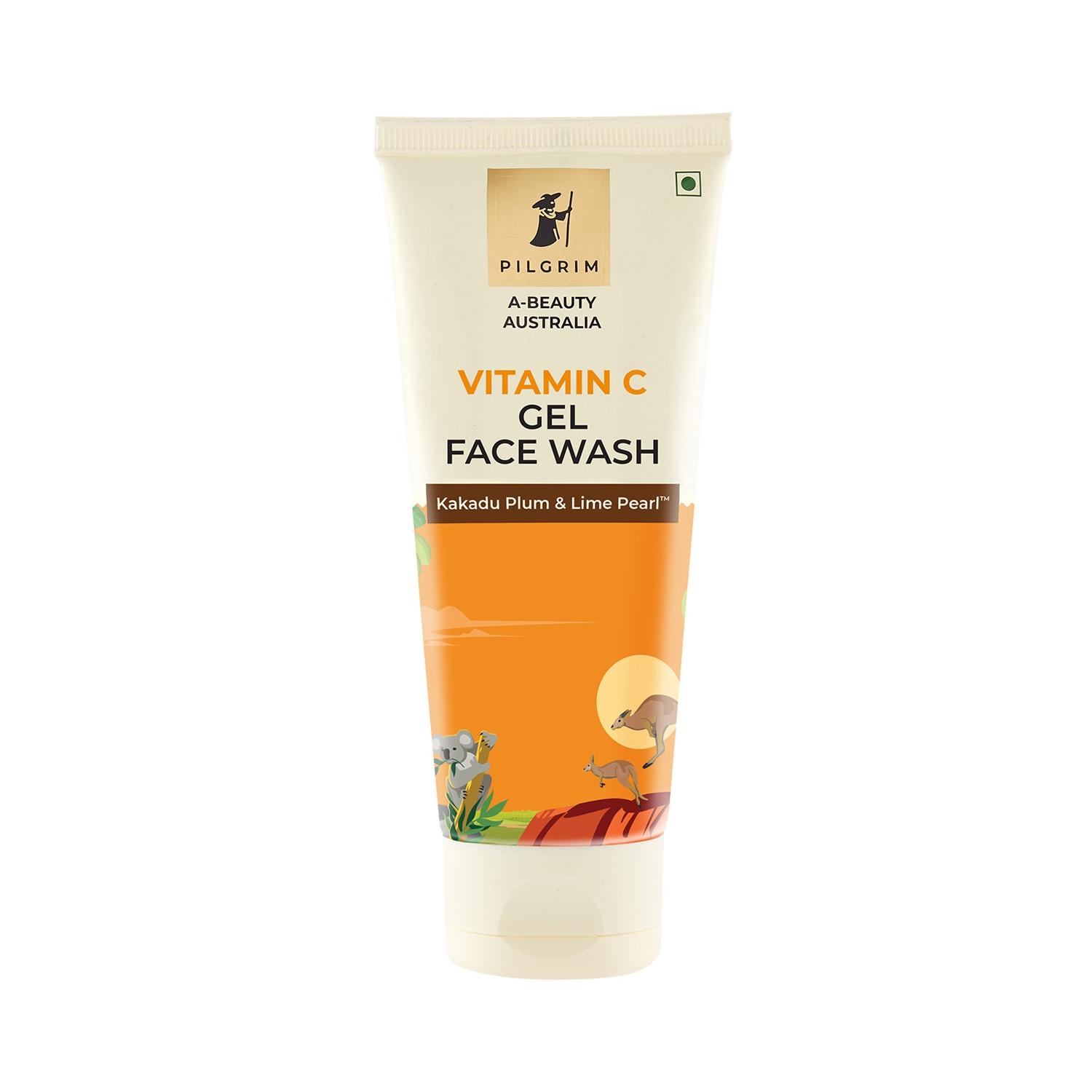 Pilgrim Vitamin C Gel Face Wash With Kakadu Plum & Lime Pearl (100ml)