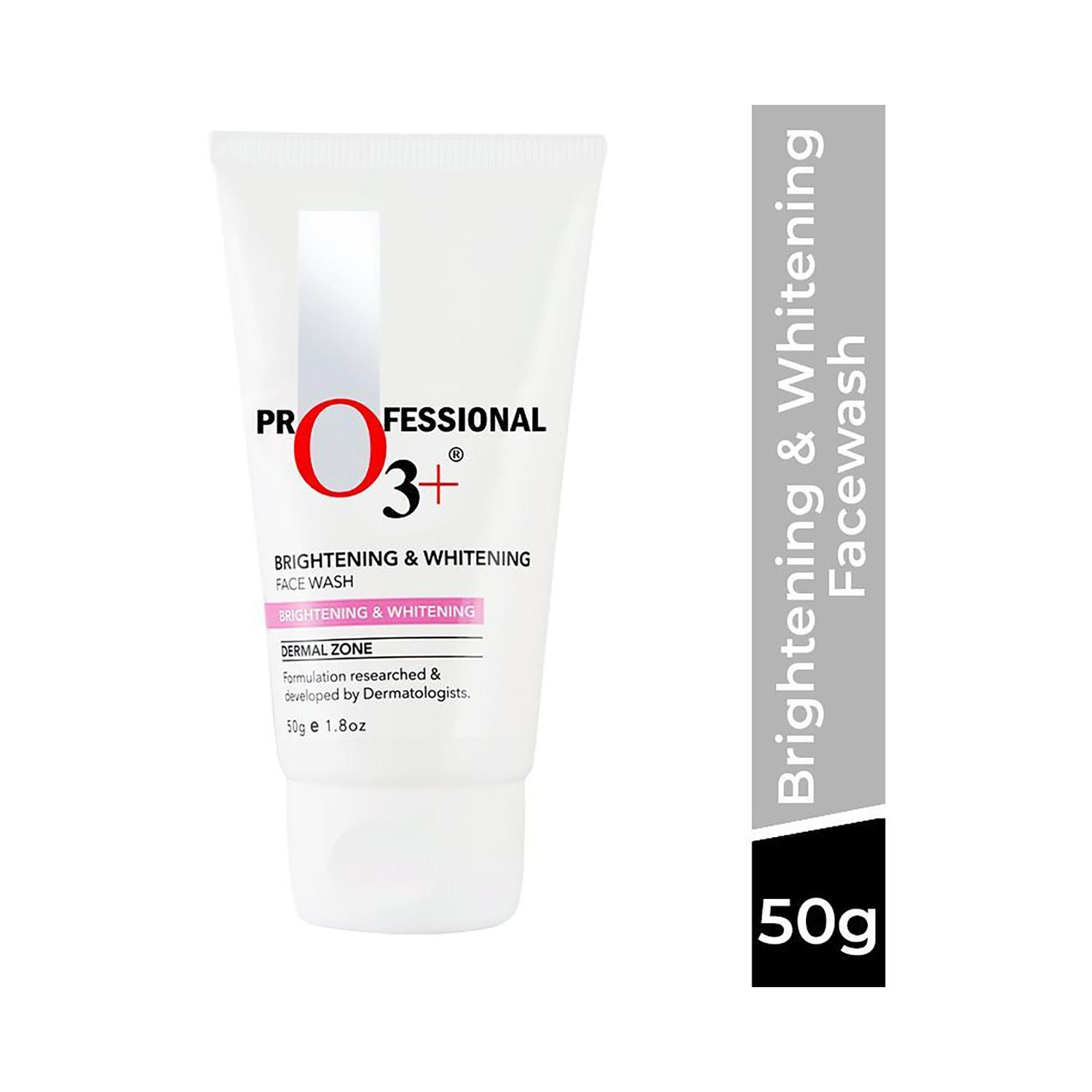 O3+ Professional Brightening & Whitening Dermal Zone Face Wash (50g)