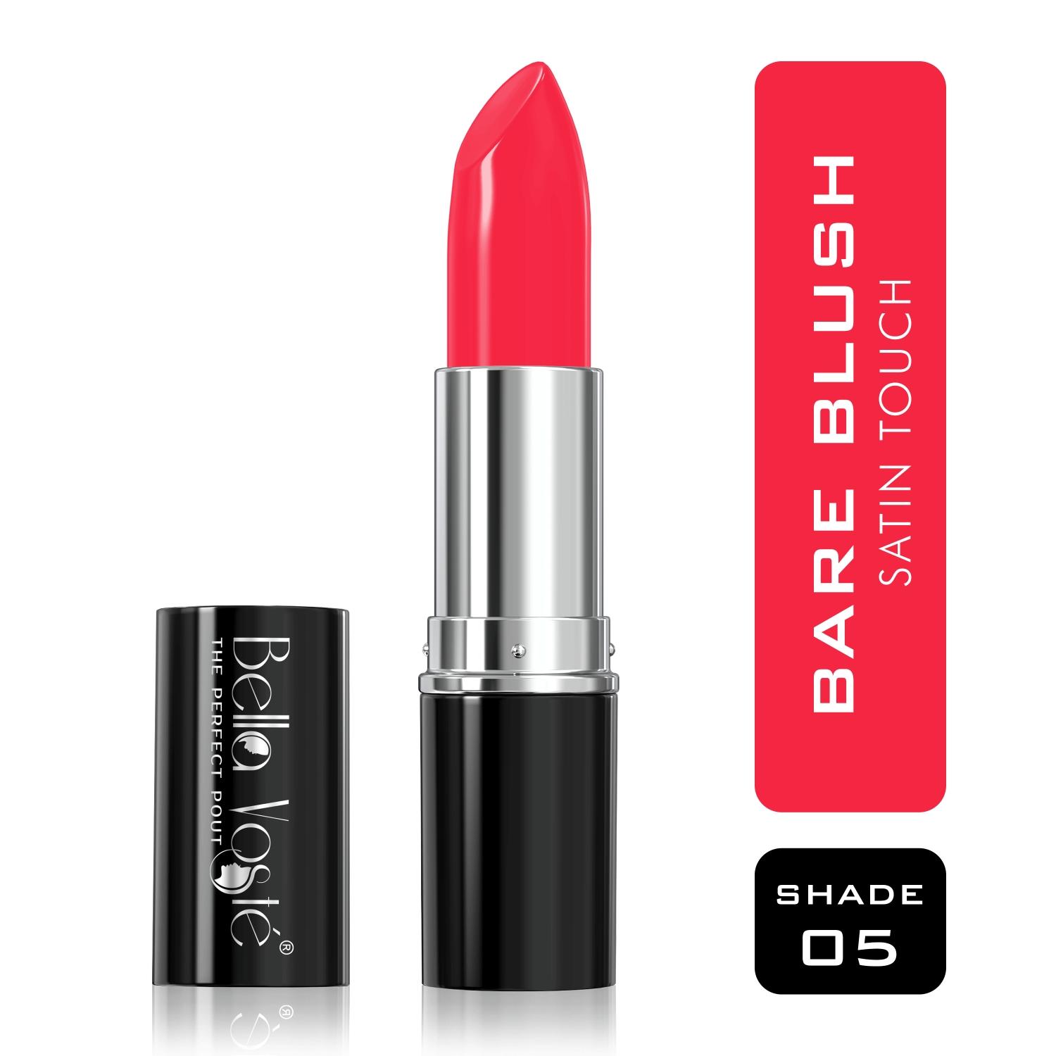 Bella Voste Sheer Creme Lust Lipstick Bare Blush (05) (4.2gm)