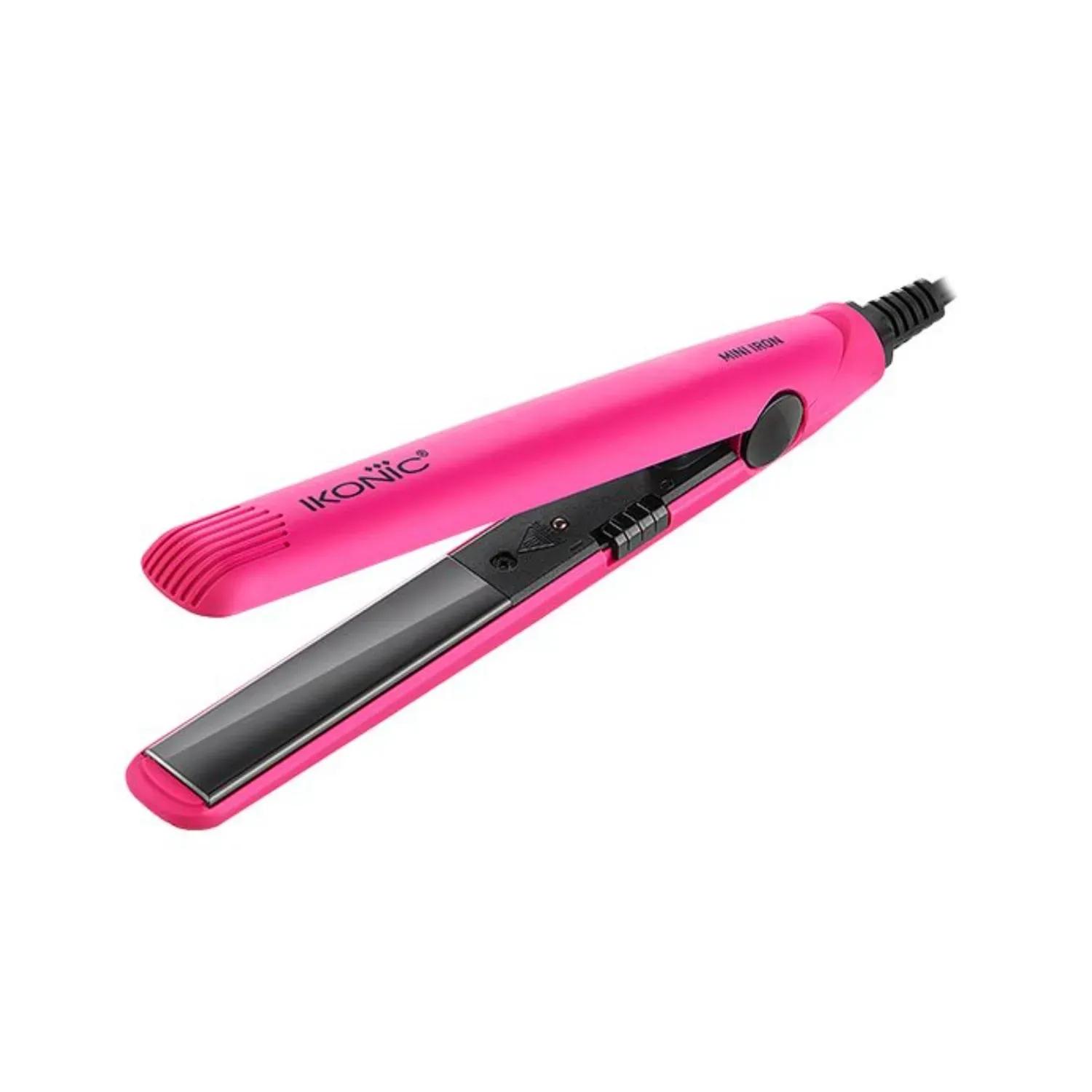 Ikonic Mini Hair Straightener (Pink)