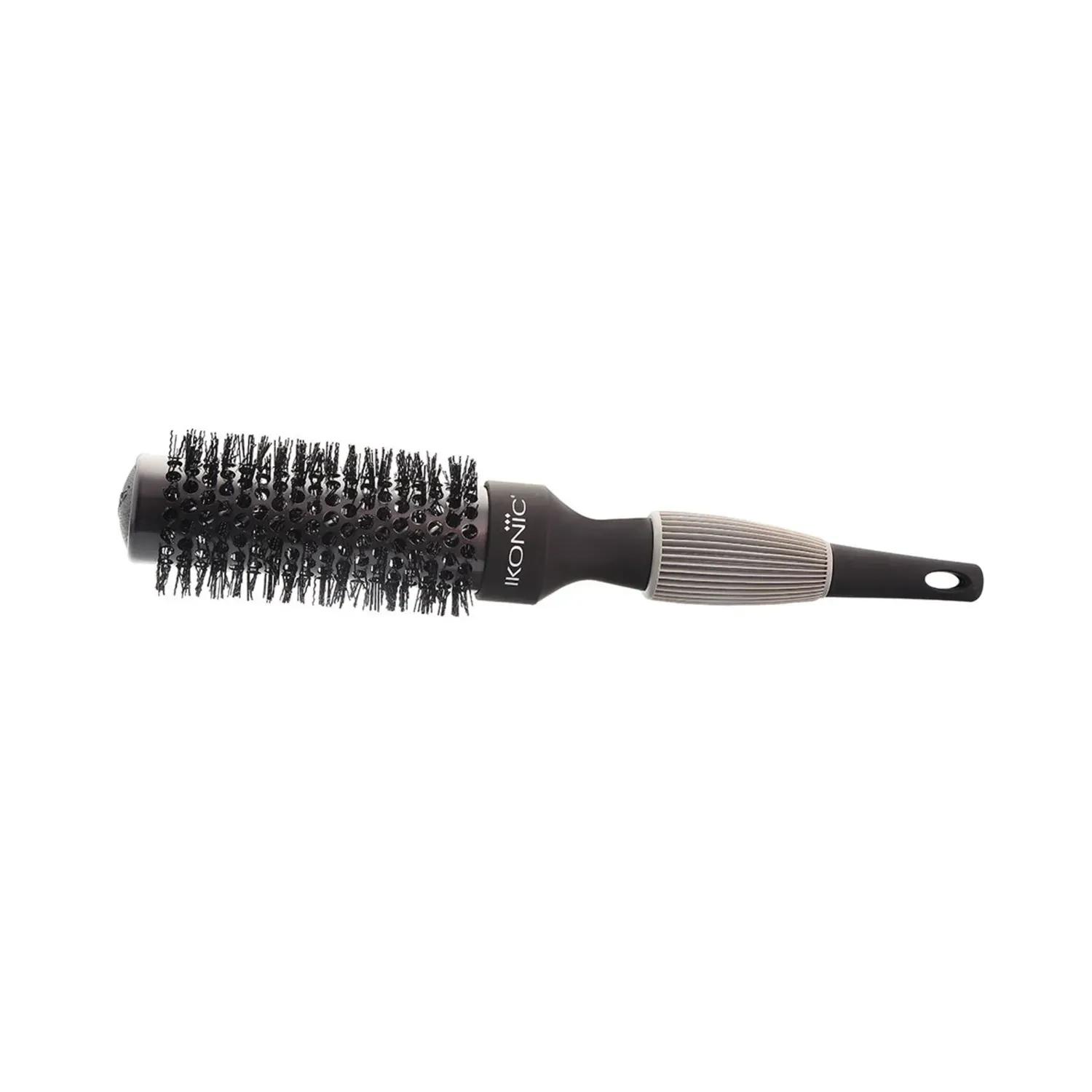 Ikonic Titanium Thermal Hair Brush - THB 32 (Black & Grey)