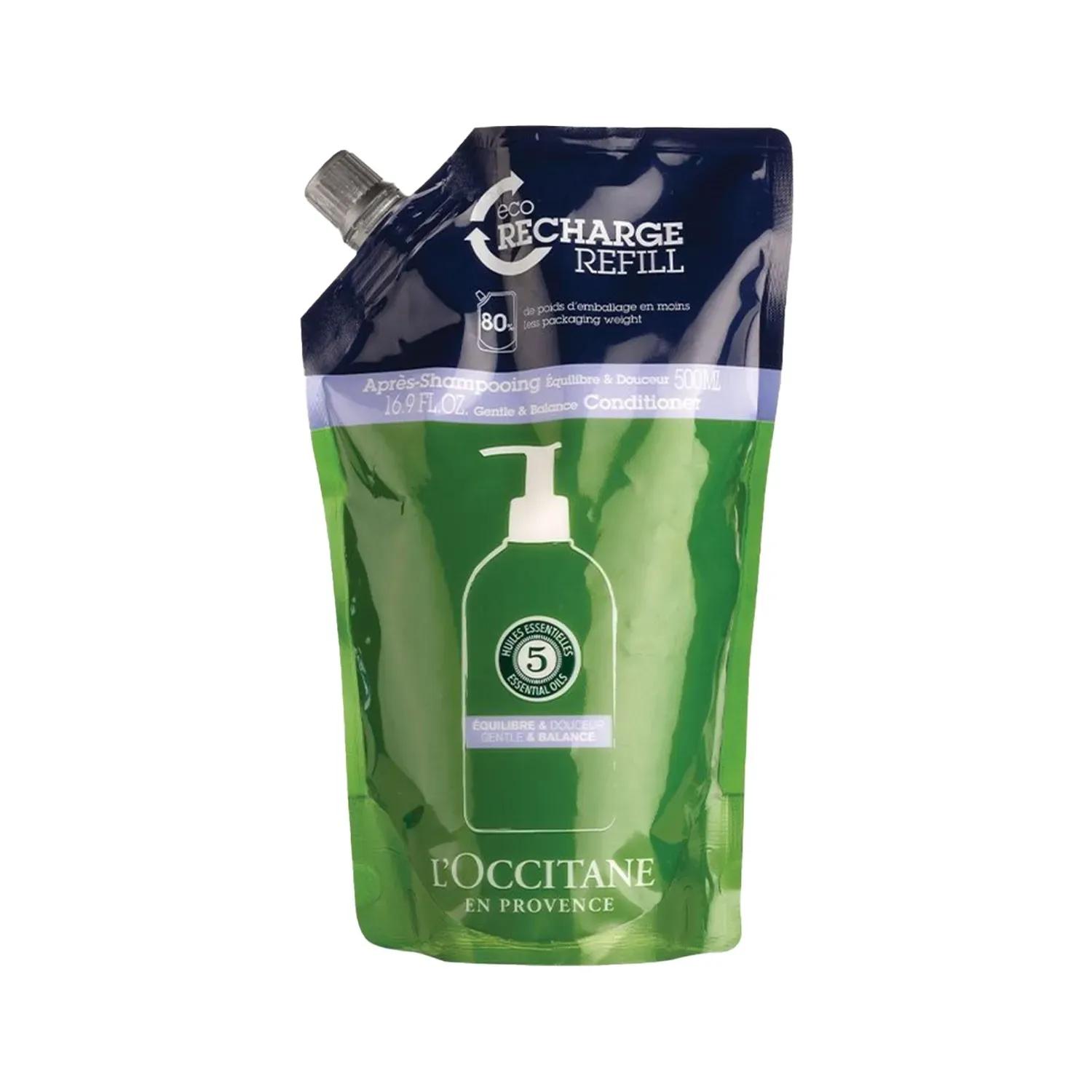 L'Occitane  EN Provence Gentle & Balance Shampooing Conditioner Eco Recharge Refill (500ml)