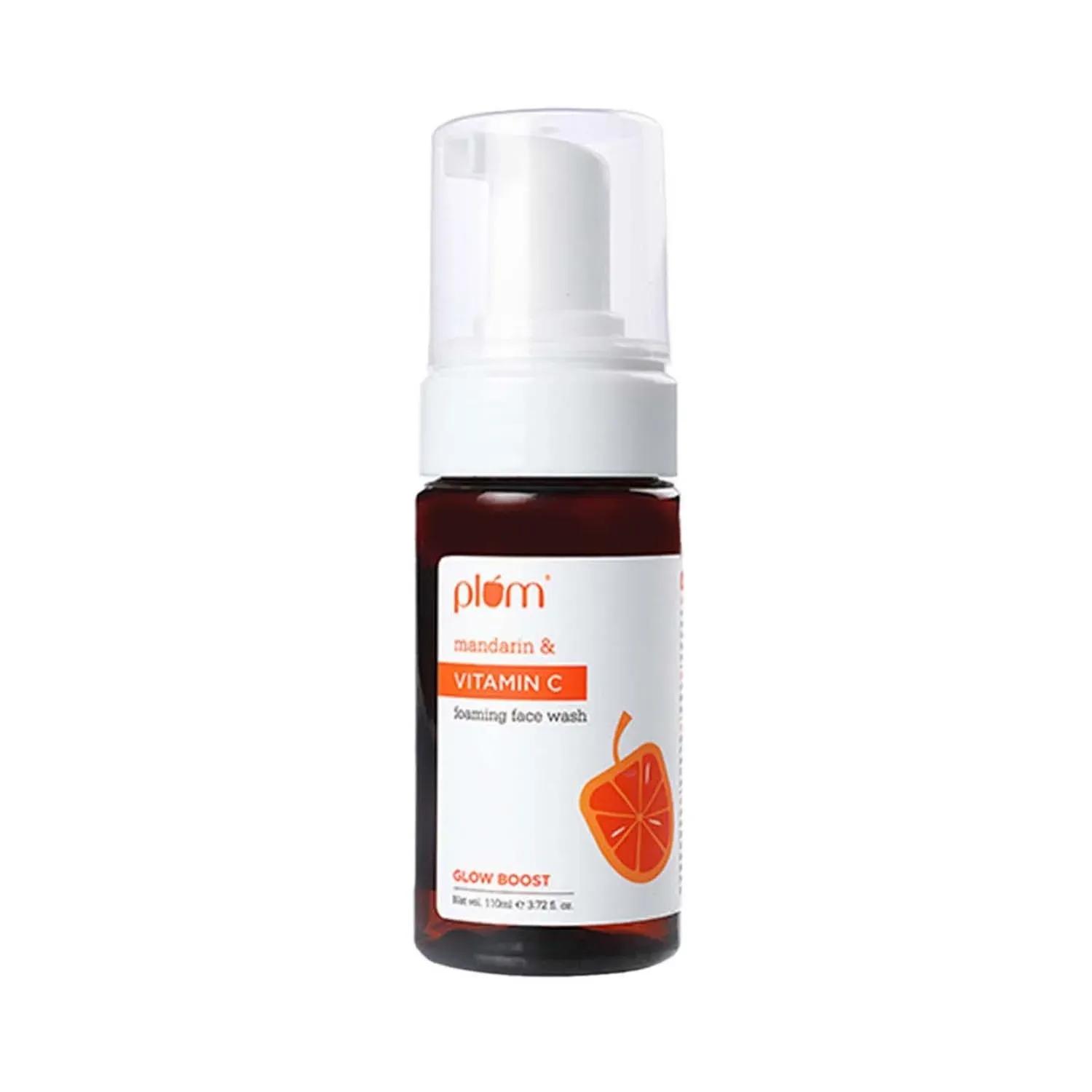 Plum Vitamin C Foaming Facewash with Mandarin - (110ml)