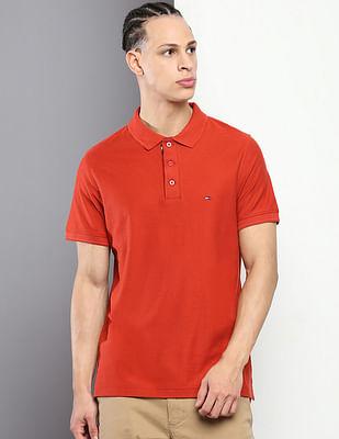 cotton-textured-slim-fit-polo-shirt