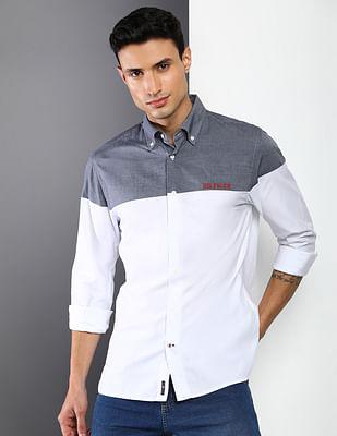 colour-block-cotton-casual-shirt