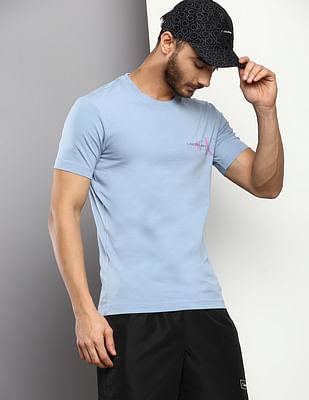 glitched-print-slim-fit-t-shirt