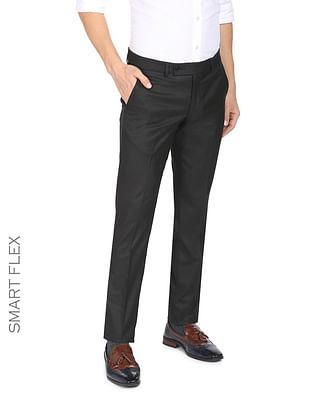 twill-check-smart-flex-formal-trousers