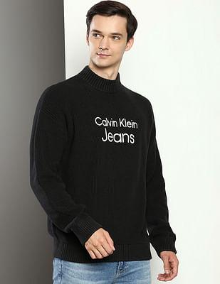 Transitional Cotton Lacquer Logo Sweater