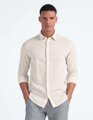 tencel-hemp-cotton-stripe-shirt