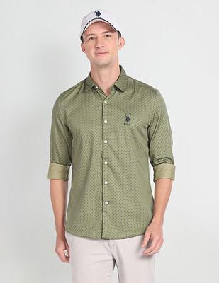 motif-print-sateen-cotton-shirt