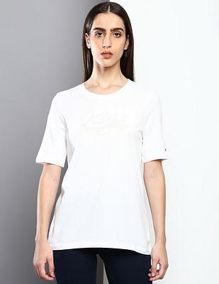 Transitional Organic Cotton Solid T-Shirt