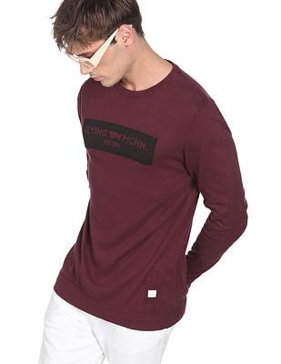 men-wine-logo-print-cotton-sweater