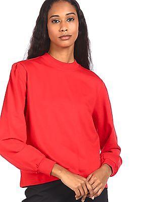 red-crew-neck-solid-sweatshirt