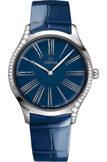 omega-de-ville-blue-dial-quartz-watch-with-leather-strap-for-women---428.18.39.60.03.001