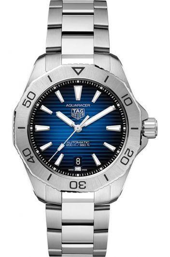 Tag Heuer Aquaracer Blue Dial Automatic Watch With Steel Bracelet For Men - Wbp2111.Ba0627