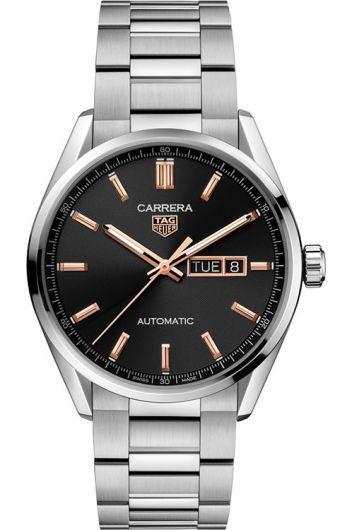 Tag Heuer Carrera Black Dial Automatic Watch With Steel Bracelet For Men - Wbn2013.Ba0640