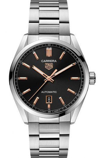 Tag Heuer Carrera Black Dial Automatic Watch With Steel Bracelet For Men - Wbn2113.Ba0639