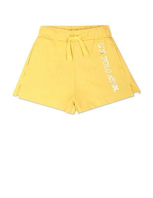 Solid Cotton Coordinate Shorts