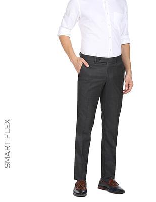 twill-check-smart-flex-formal-trousers