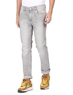 Mid Rise Michael Slim Tapered Fit Jeans