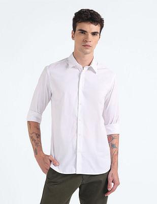 spread-collar-slim-fit-shirt