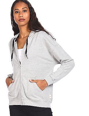 grey-melange-long-sleeve-solid-sweatshirt