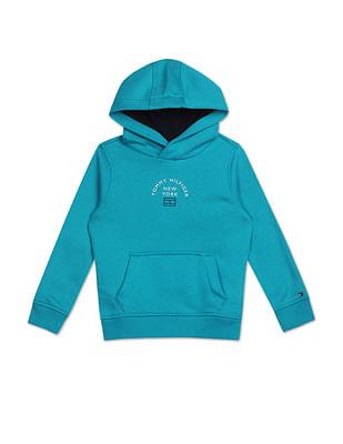 boys-blue-ribbed-sleeve-hem-logo-hooded-sweatshirt