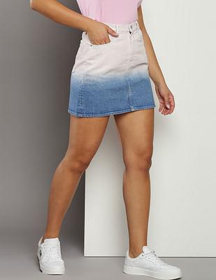 recycled-cotton-washed-denim-skirt