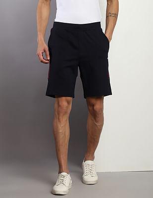textured-tape-knit-shorts