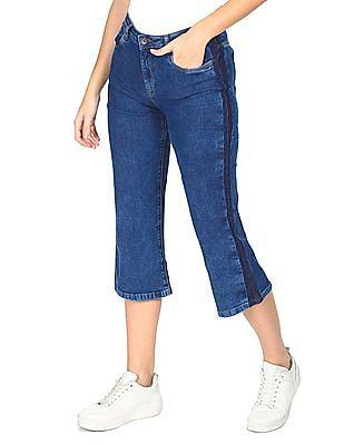 blue-mid-rise-flared-fit-jeans