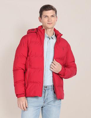 high-neck-solid-quilted-jacket