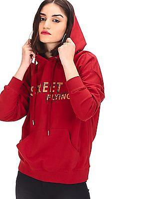 maroon-long-sleeve-graphic-print-hooded-sweatshirt