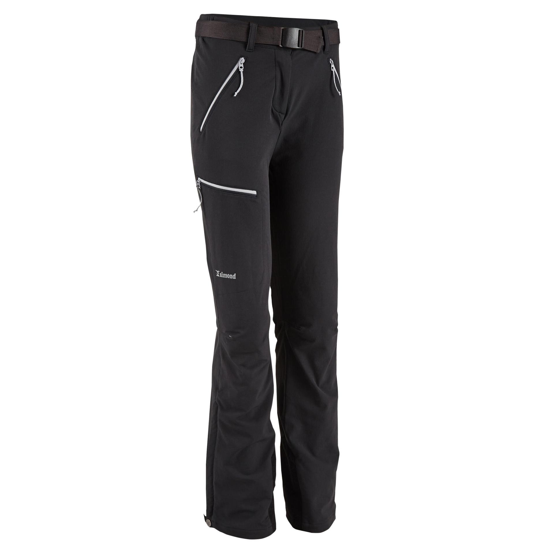 women's-mountaineering-trousers---alpinism-light-grey